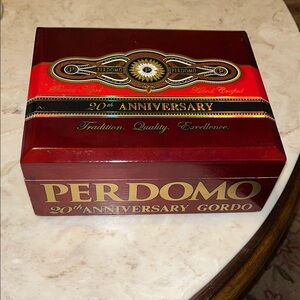 Perdomo Gordo 20th Anniversary Cigar Box